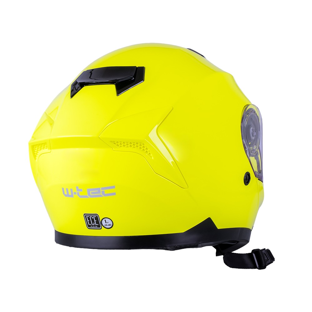Výklopná moto přilba W-TEC Cullo fluo žlutá L (59-60) - Obrázek 6