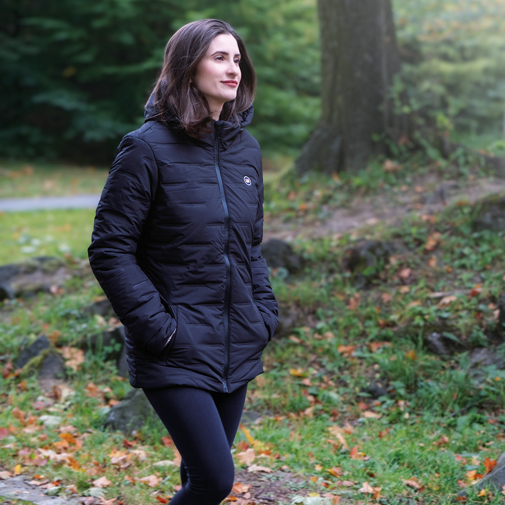 Dámská vyhřívaná bunda W-TEC HEATborg Lady černá M - Obrázek 3