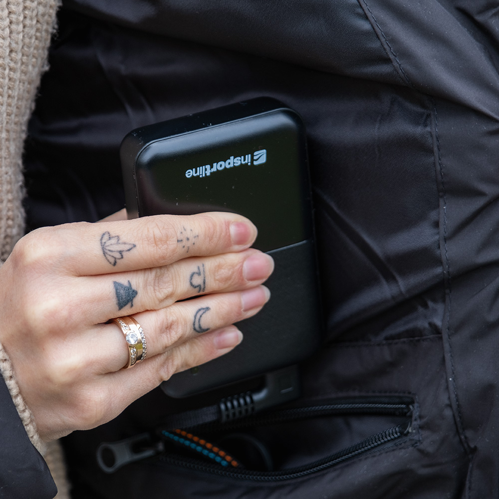 Dámská vyhřívaná bunda W-TEC HEATborg Lady černá M - Obrázek 7