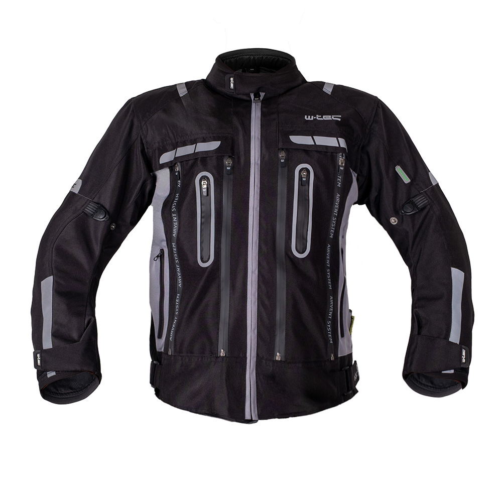 Moto bunda W-TEC Gelnair EVO černo-šedá M