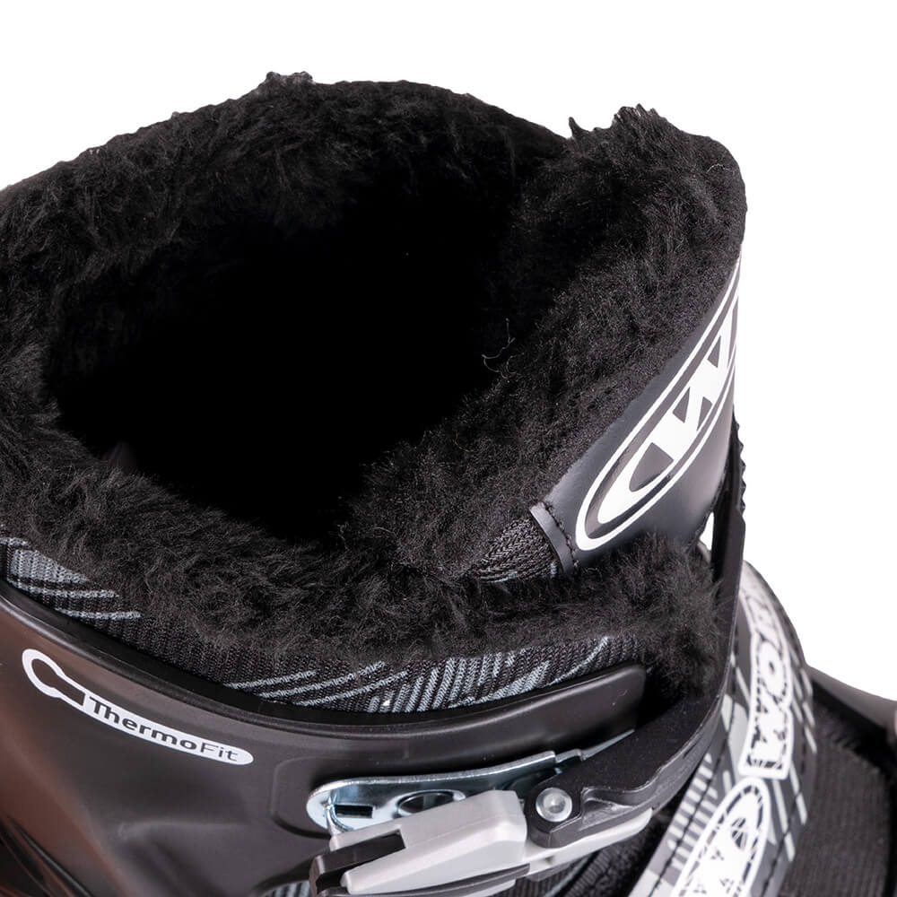 Zimní brusle WORKER Niorto s vyhřívanými vložkami Karpatos S (33-37) 35-40 černá - Obrázek 7