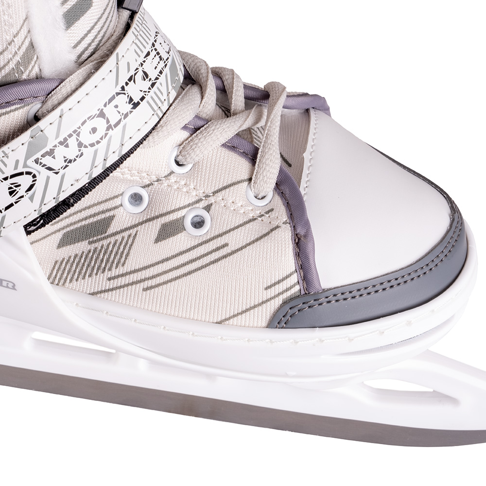 Dámské zimní brusle WORKER Bergera bílá S (33-37) - Obrázek 4