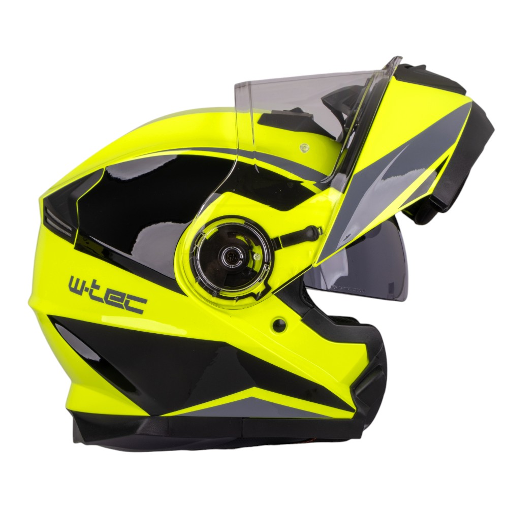 Výklopná přilba W-TEC Banelmeda šedo-černo-fluo žlutá L (59-60) - Obrázek 6
