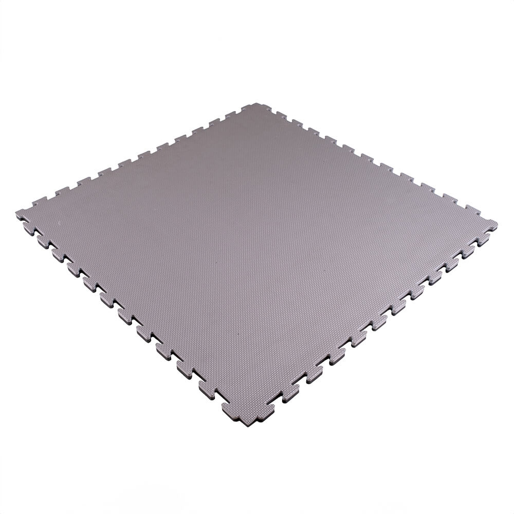 Puzzle tatami podložka inSPORTline Sazegul 100x100x2 cm mocha mousse-černá, vzor 5 proužků (obrázek 9)