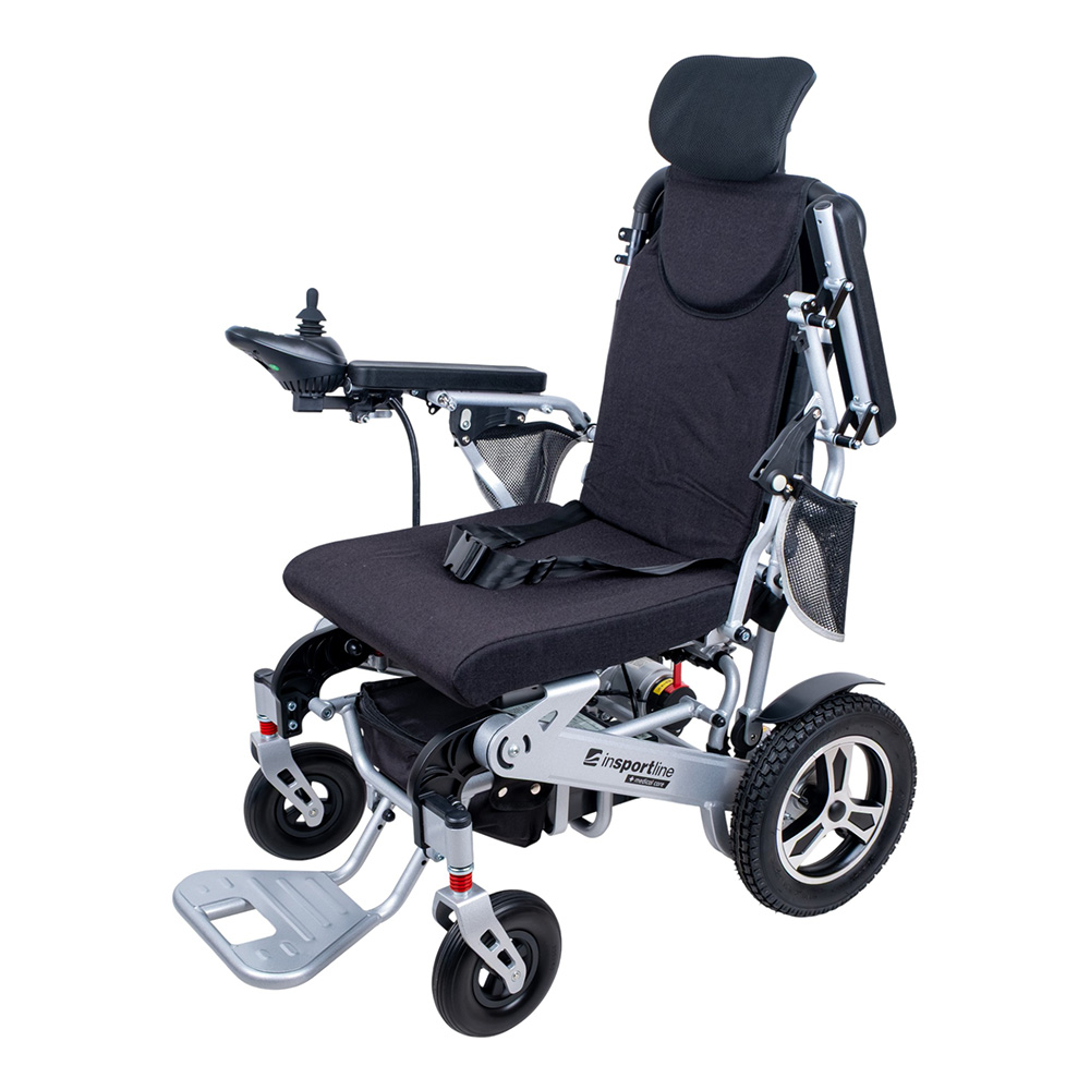 Elektrický invalidní vozík inSPORTline Hawkie Evo II s polohovatelným opěradlem 700W zelená (obrázek 6)