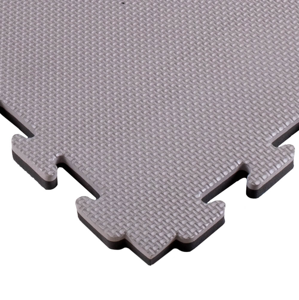 Puzzle tatami podložka inSPORTline Sazegul 100x100x2 cm mocha mousse-černá, vzor 5 proužků (obrázek 10)