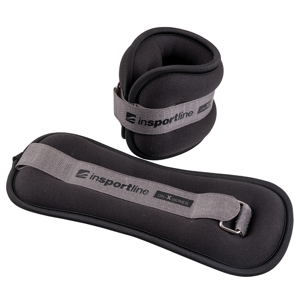 Závaží na zápěstí a kotník inSPORTline ON-X Neoprener 2x0,5 kg