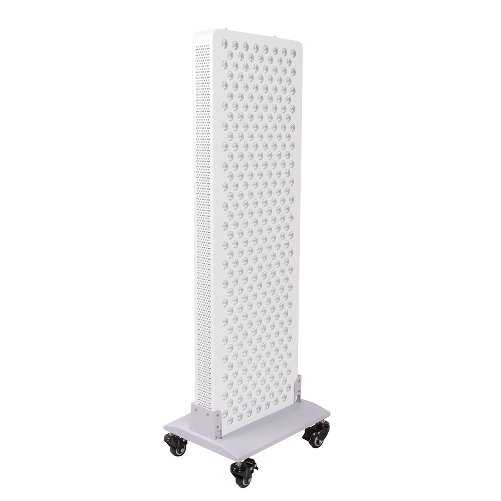 Stojan s kolečky pro infračervený LED panel inSPORTline Tugare  bílá - bílá