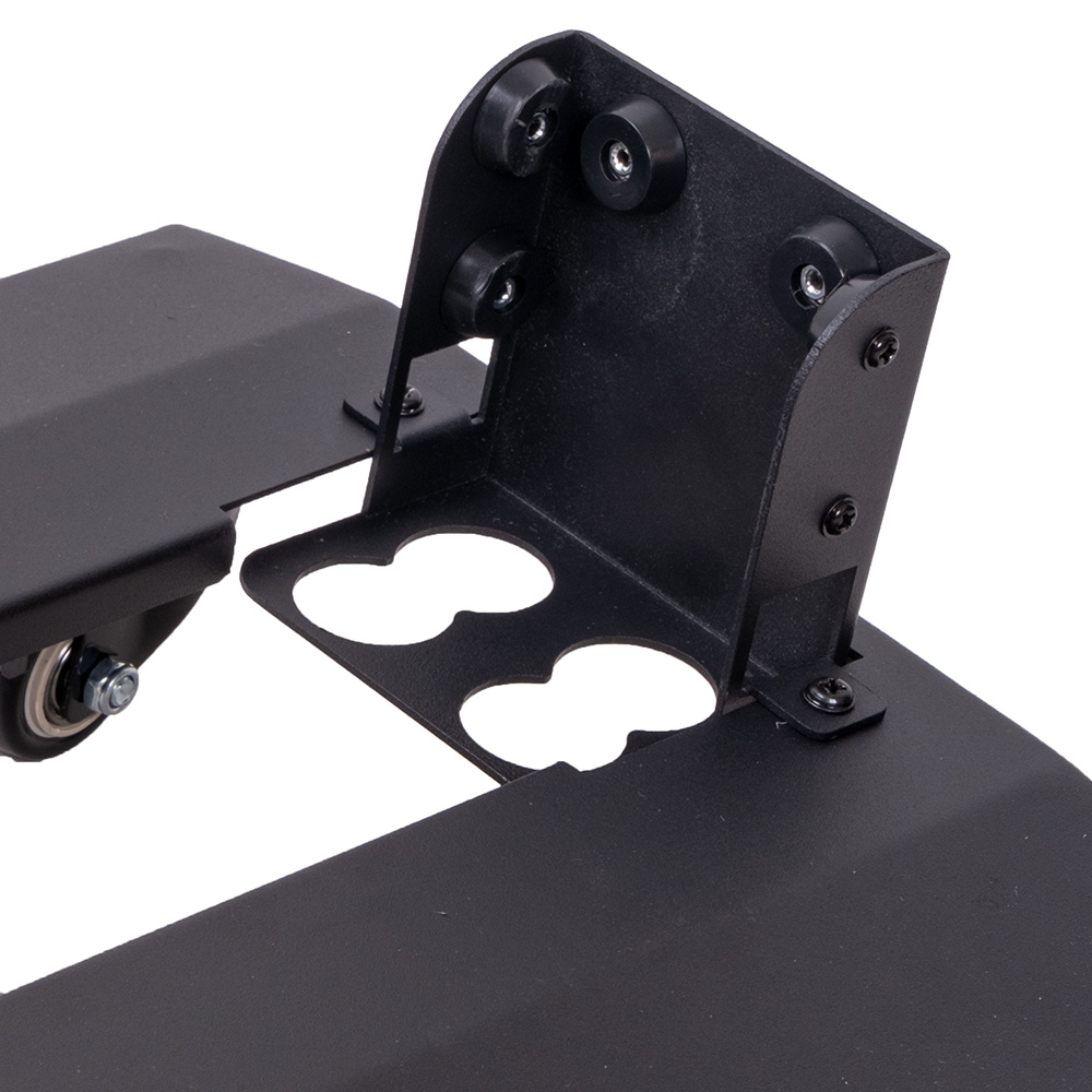 Stojan s kolečky pro infračervený LED panel inSPORTline Tugare černá - Obrázek 3