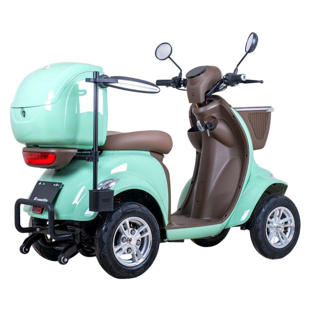 Elektrický čtyřkolový vozík W-TEC Lubica II šedá (obrázek 4)