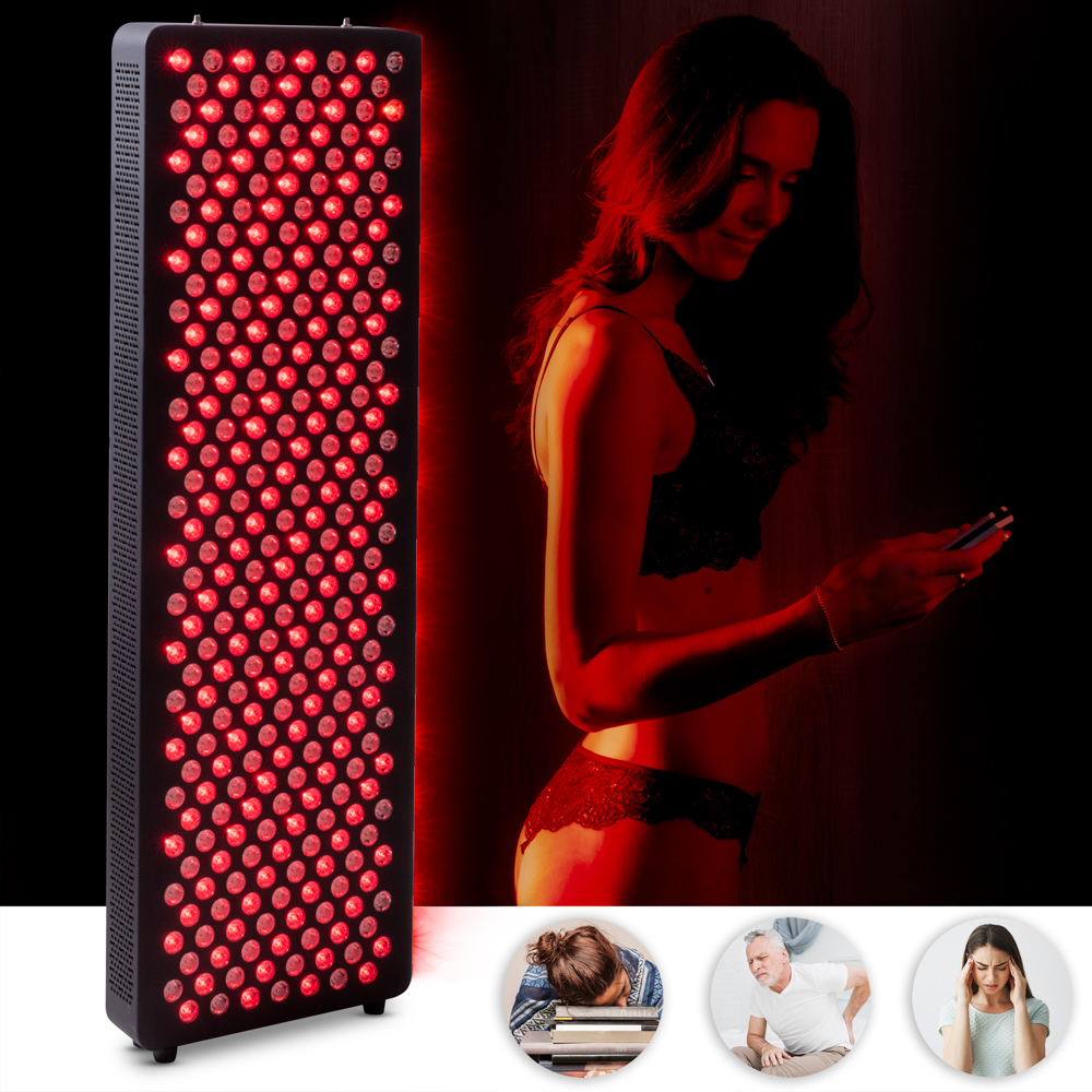Infračervený LED panel inSPORTline Tugare - 300 LED  černá