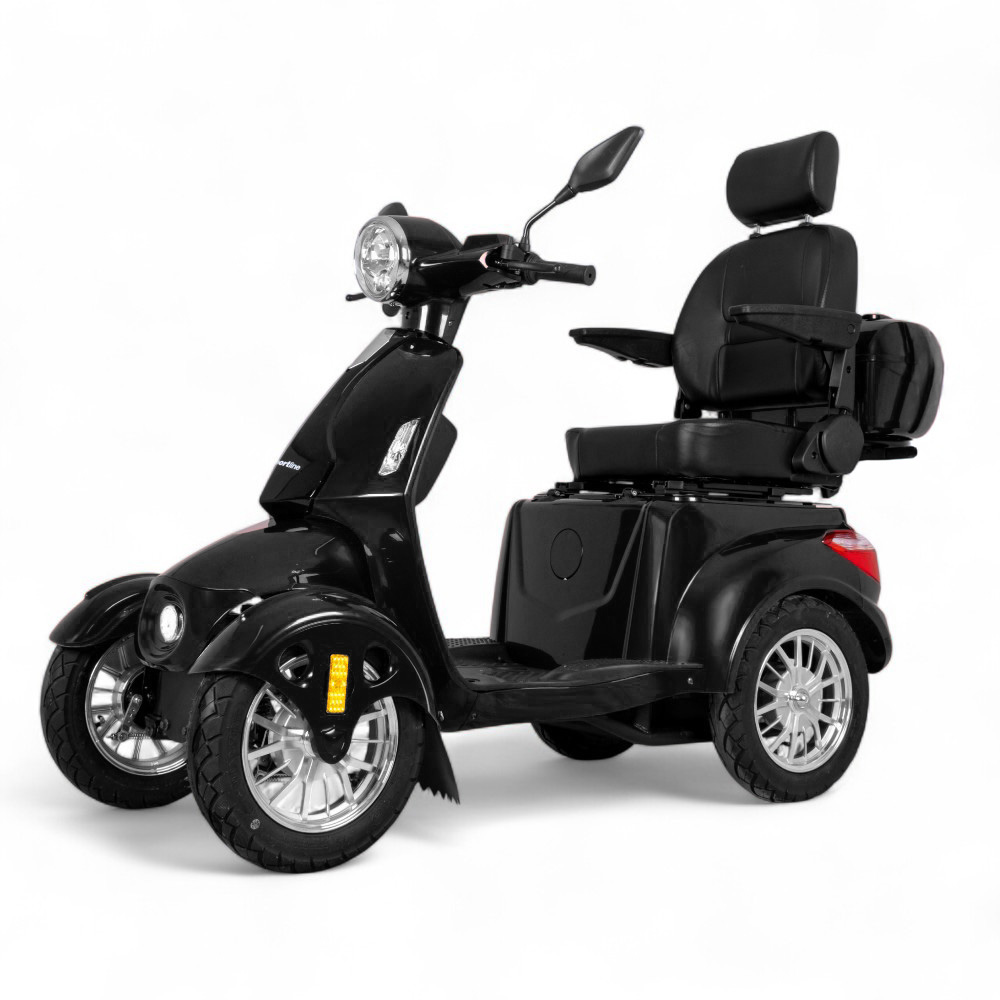 Elektrický čtyřkolový vozík inSPORTline Antun černá