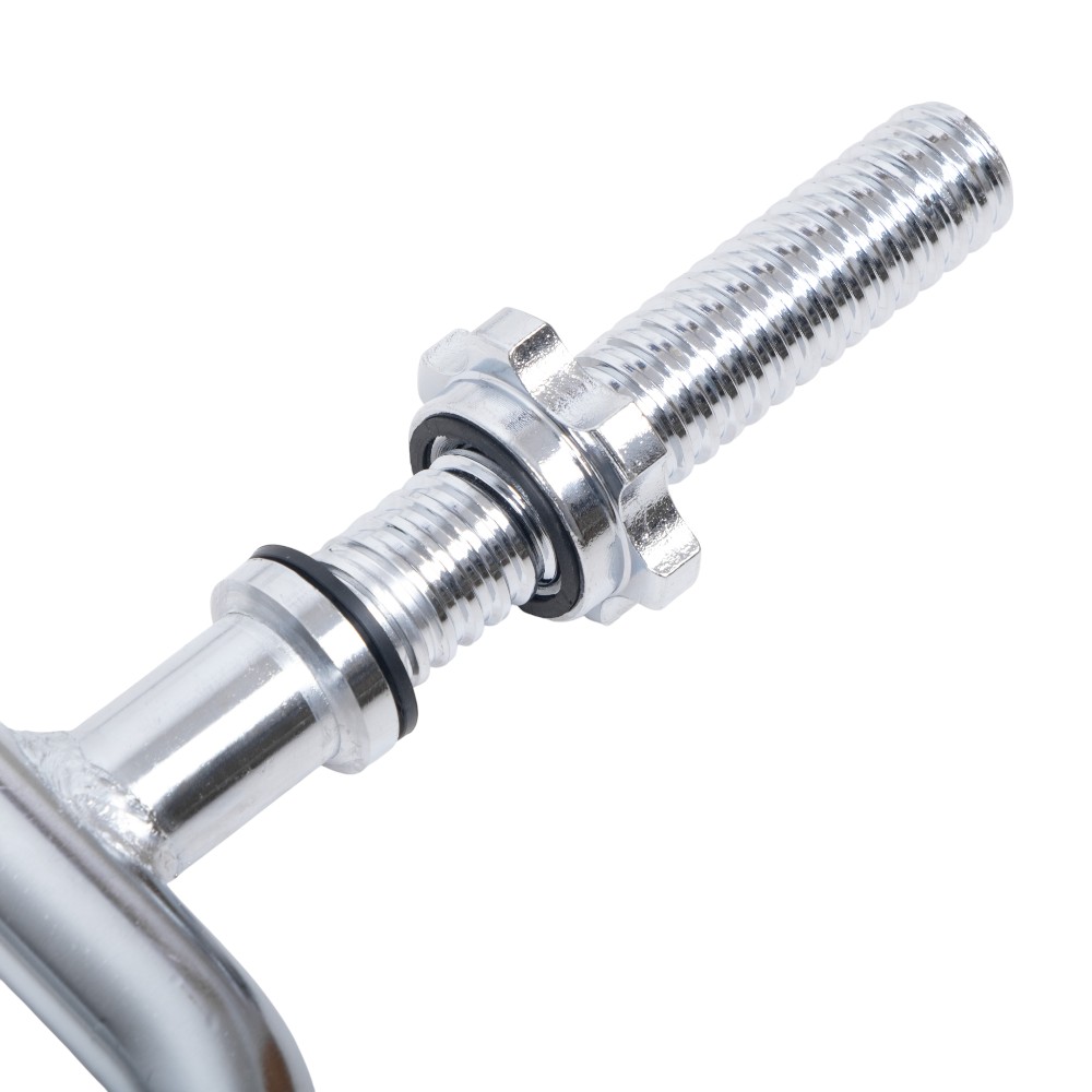 Vzpěračská tyč na triceps inSPORTline Tridabar 88,5cm/30mm s objímkami - Obrázek 4