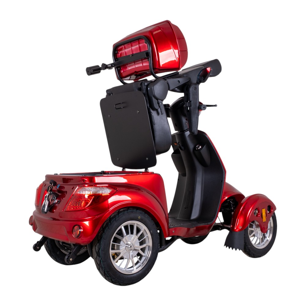 Elektrický čtyřkolový vozík inSPORTline Antun levandulově stříbrná - Obrázek 7