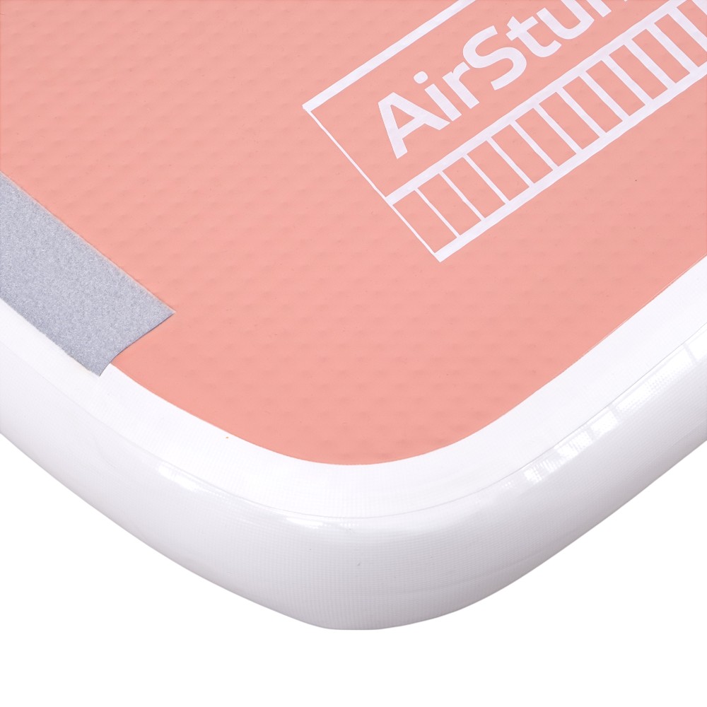 Airtrack inSPORTline Airstunt 400x100x10 cm korálová růžová - Obrázek 6