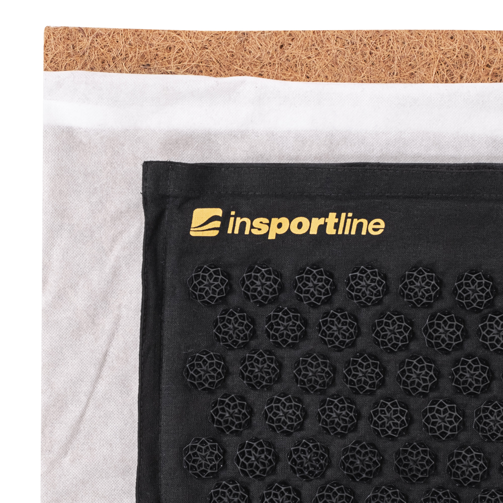 Akupresurní podložka a polštář inSPORTline EcoSpike černá - Obrázek 7