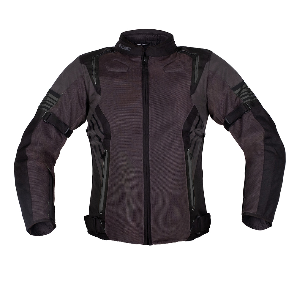 Letní moto bunda W-TEC Pelyes šedá XXL