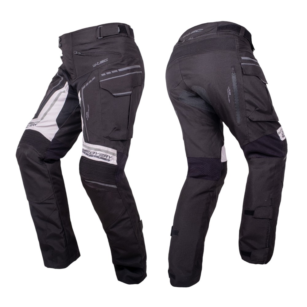 Moto kalhoty W-TEC Perguso černá S