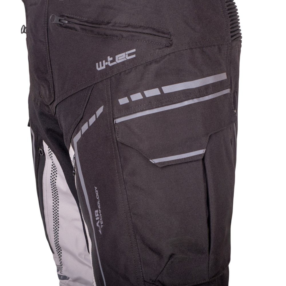 Moto kalhoty W-TEC Perguso černá 5XL - Obrázek 5