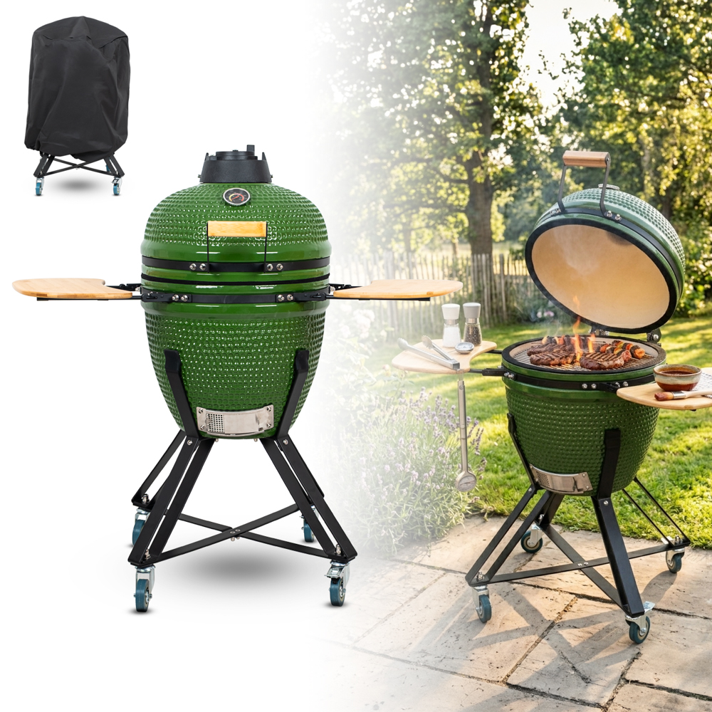 Keramický kamado gril inSPORTline Pyrexo 18"