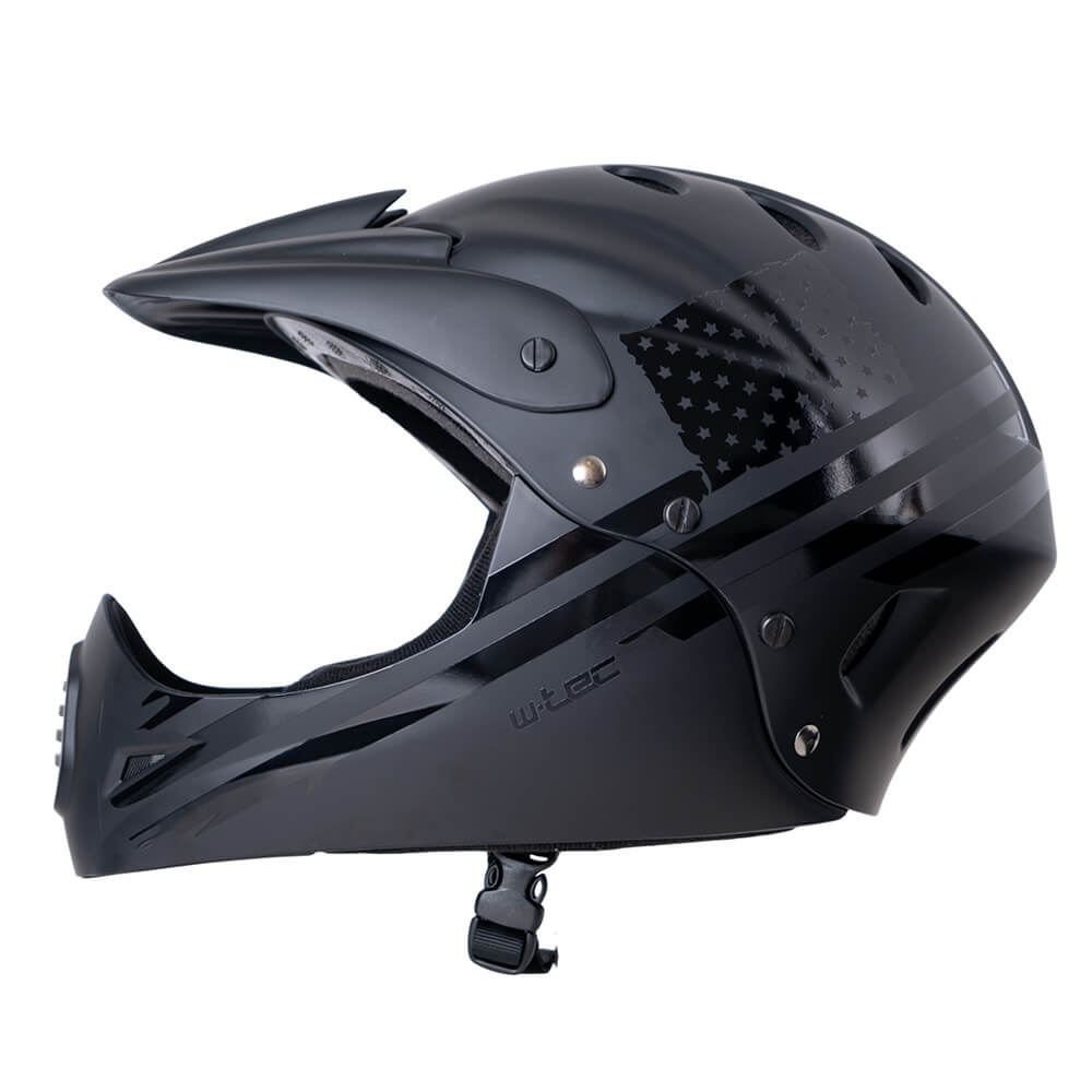 Downhill přilba W-TEC Campanero US Flag S (48-54) (obrázek 4)