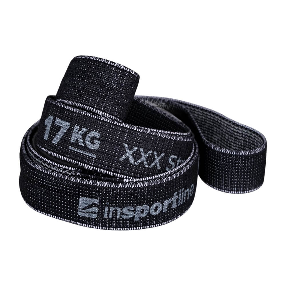 Posilovací guma inSPORTline Rand XXX Strong 208x3,3 cm / 17 kg černá (obrázek 4)