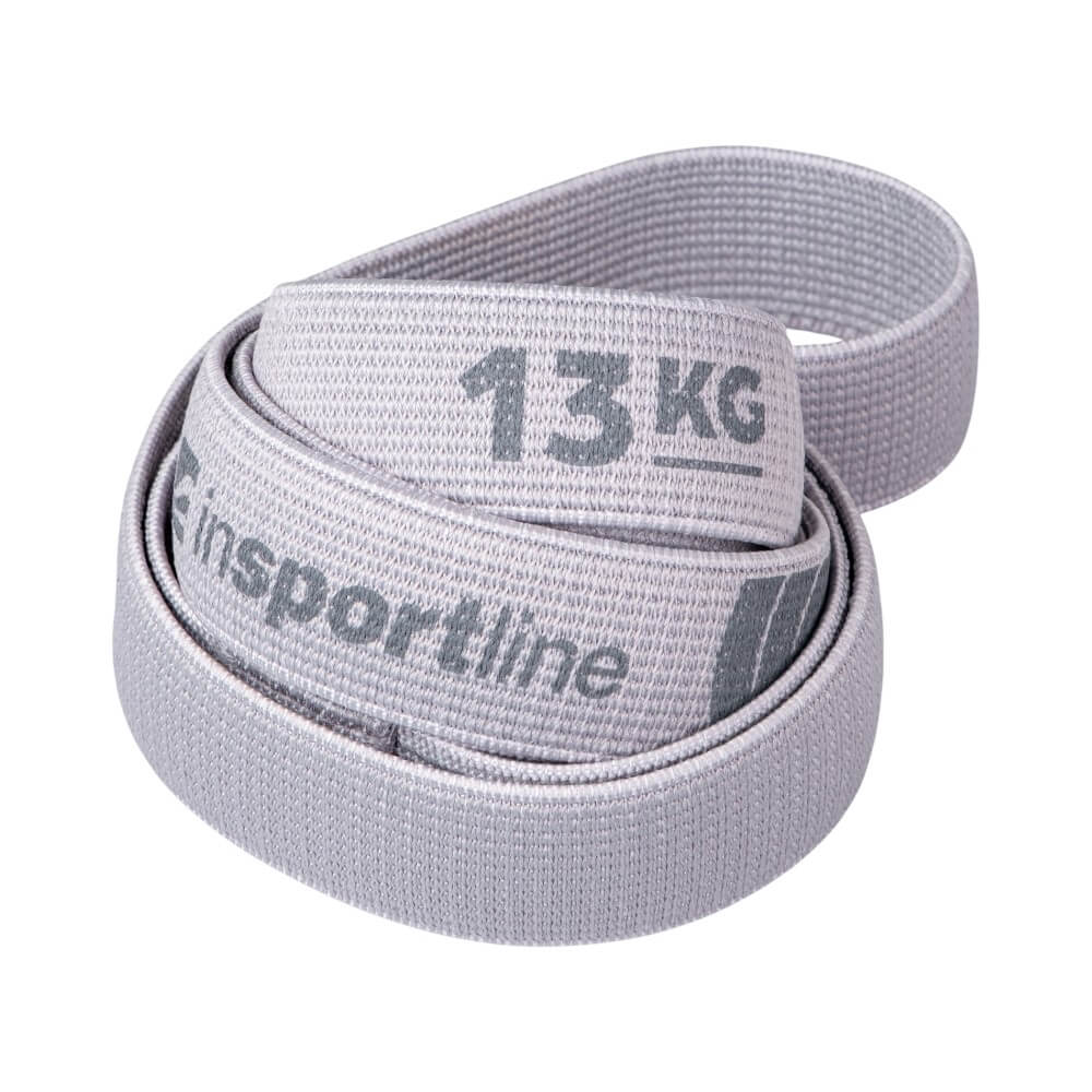 Posilovací guma inSPORTline Rand XX Strong 208x3,3 cm / 13 kg šedá (obrázek 5)