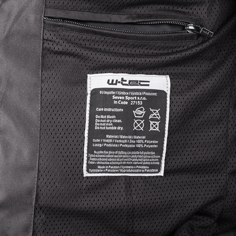 Dámská letní moto bunda W-TEC Martix Lady černá S (obrázek 10)