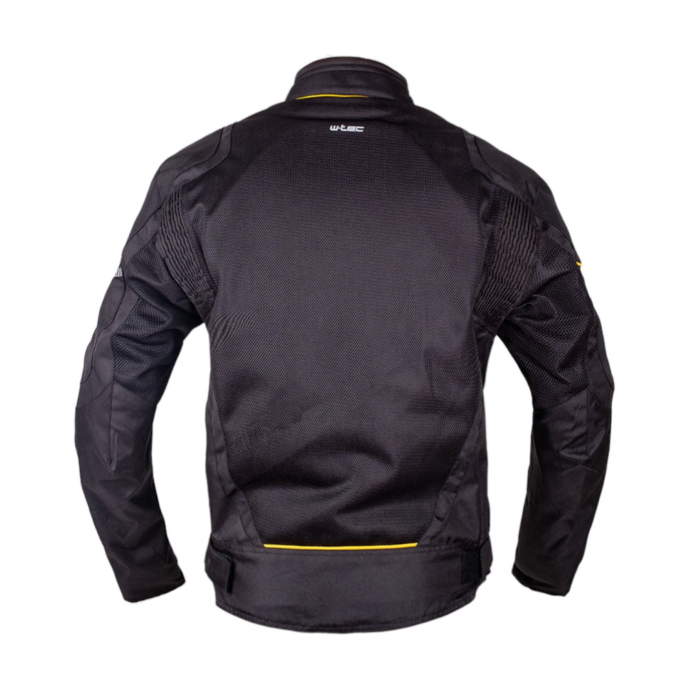 Letní moto bunda W-TEC Martix černo-žlutá 6XL - Obrázek 3