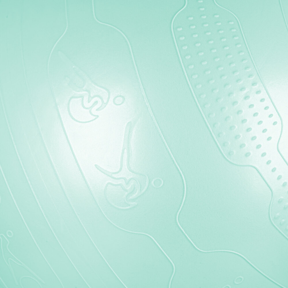 Gymnastický míč inSPORTline Stretch Ball 65 cm mint - Obrázek 7