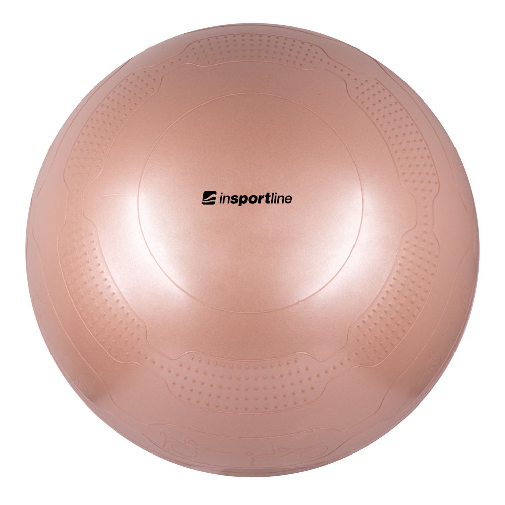 Gymnastický míč inSPORTline Stretch Ball 75 cm mocha mousse