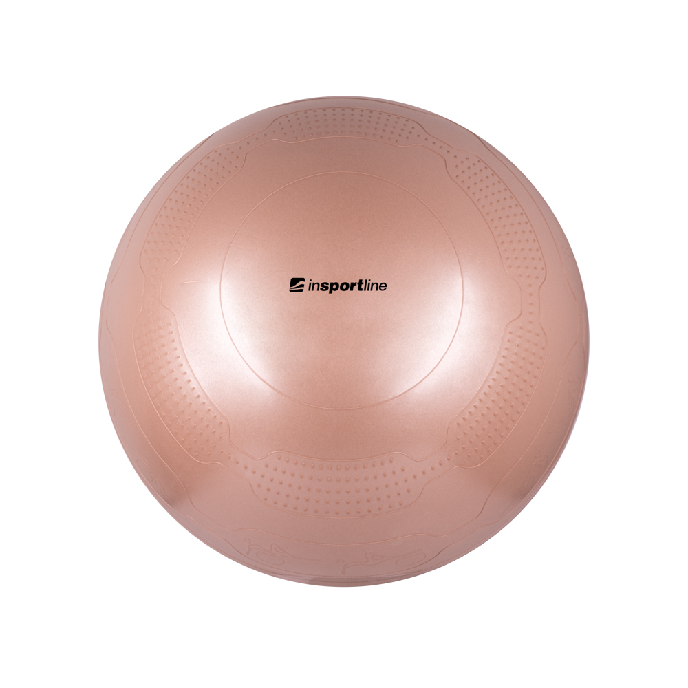 Gymnastický míč inSPORTline Stretch Ball 55 cm mocha mousse