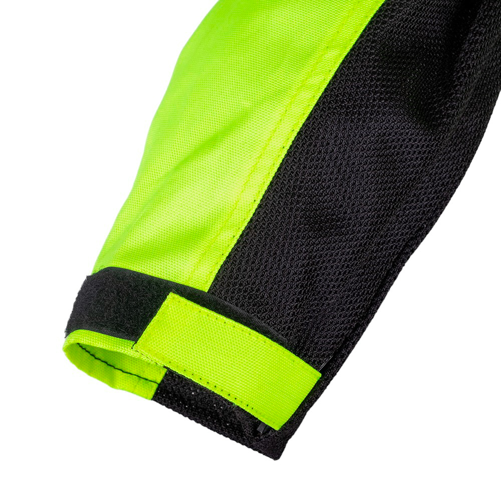 Letní moto bunda W-TEC Dexter černo-zelená 4XL - Obrázek 6