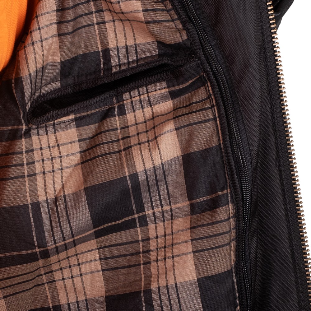 Letní kožená moto bunda W-TEC Gradac černá 6XL - Obrázek 7