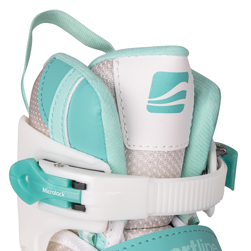 Dětské kolečkové brusle inSPORTline Tealero s předními LED kolečky XS (27-30) - Obrázek 4