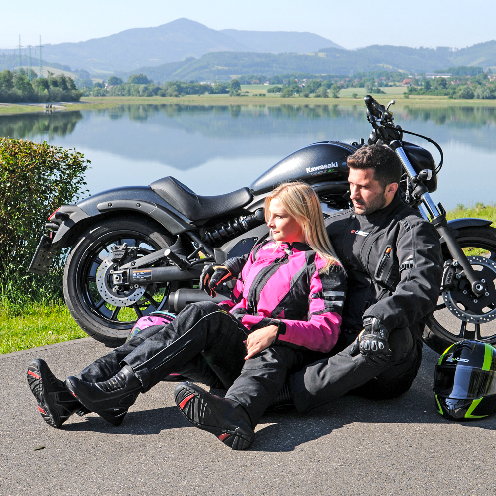 Pánské moto rukavice W-TEC Crushberg černá L (obrázek 9)
