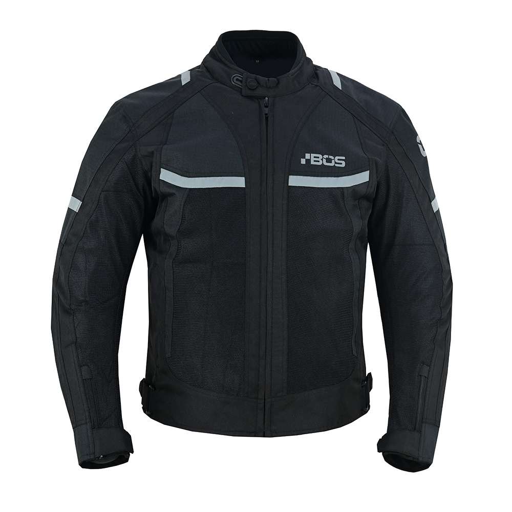 Pánská moto bunda BOS Libera Black S