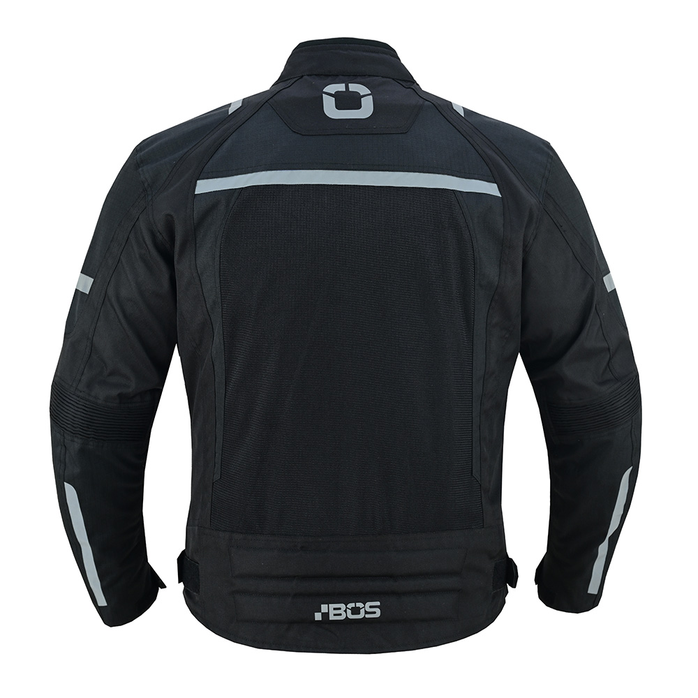 Pánská letní moto bunda BOS Libera Black 3XL (obrázek 5)