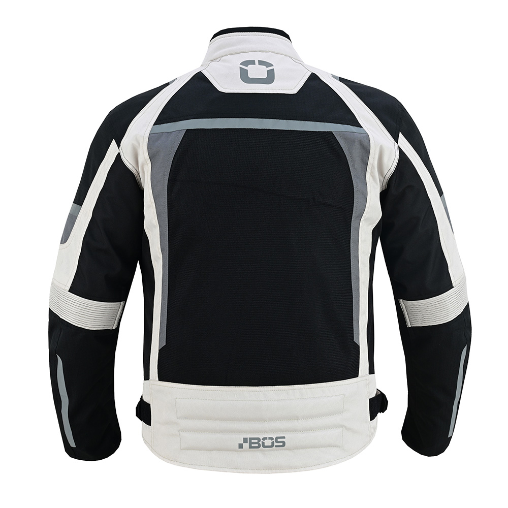 Pánská letní moto bunda BOS Libera Black 3XL (obrázek 8)