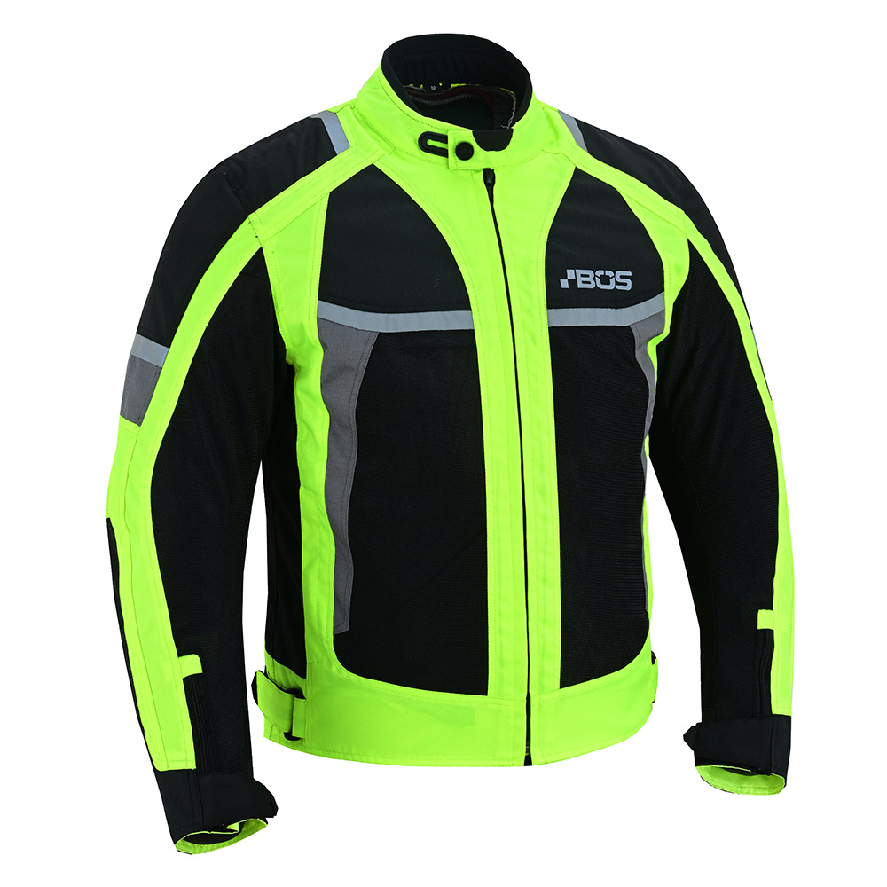 Pánská letní moto bunda BOS Libera Black 3XL (obrázek 10)