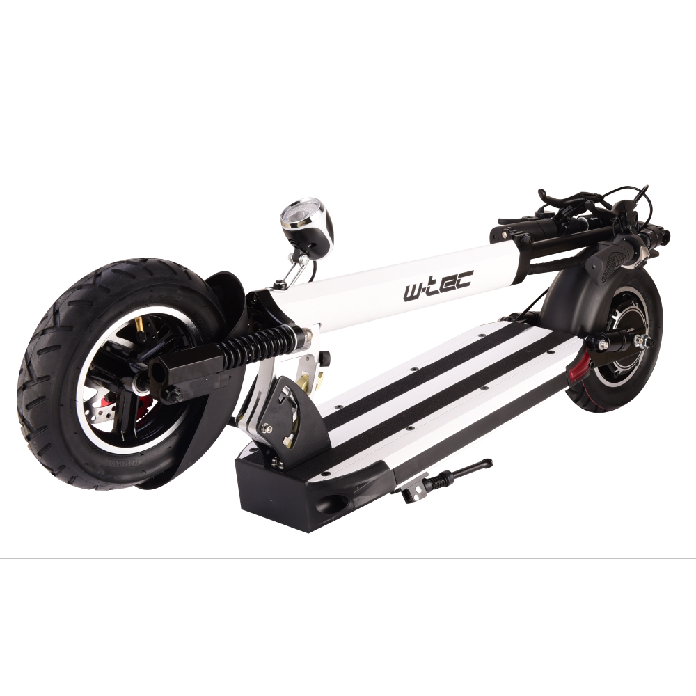 Elektrická koloběžka W-TEC Tenmark III 10" - model 2025 se sedátkem a brašnou bílá - Obrázek 6