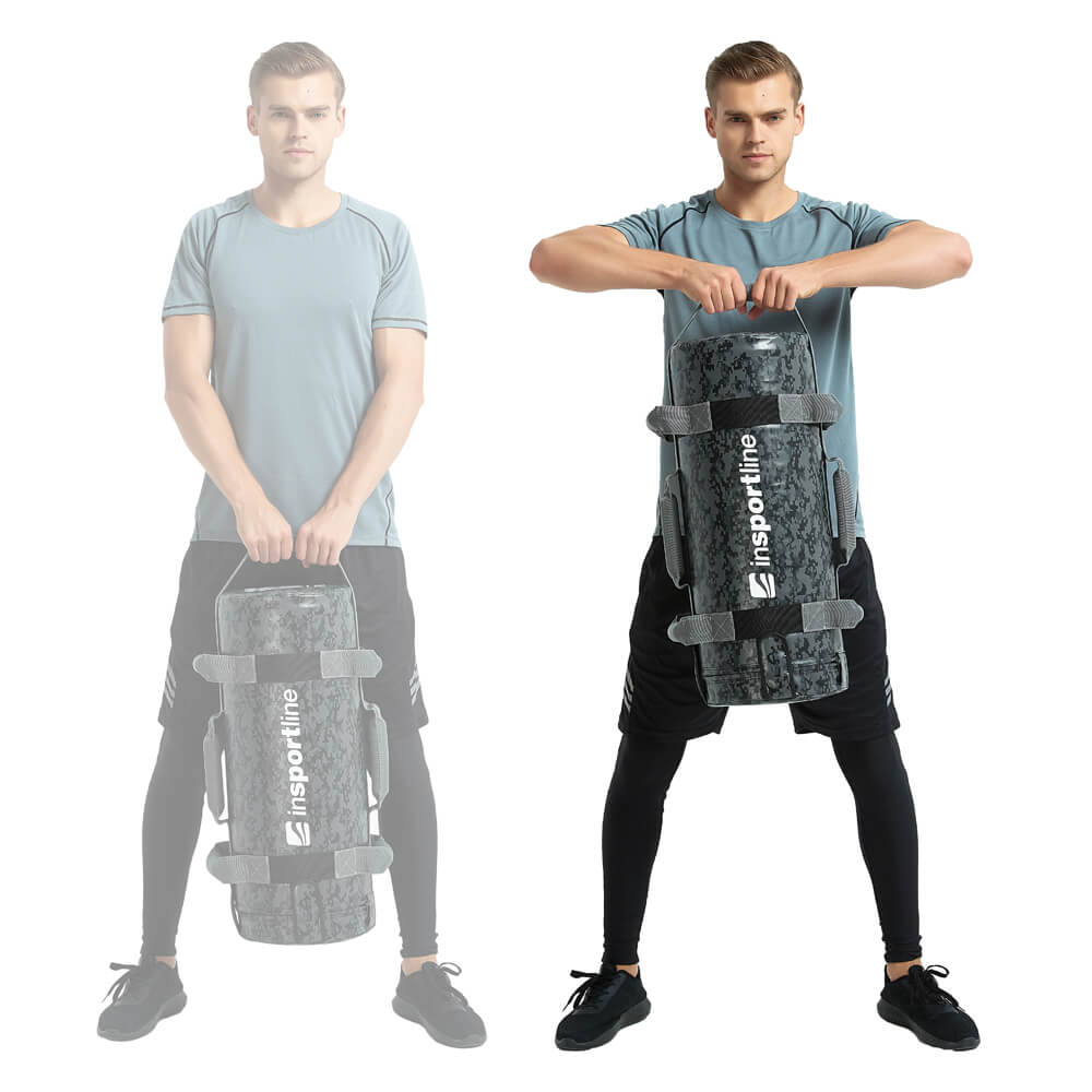 Posilovací vak s úchopy inSPORTline Fitbag Camu 5 kg (obrázek 8)