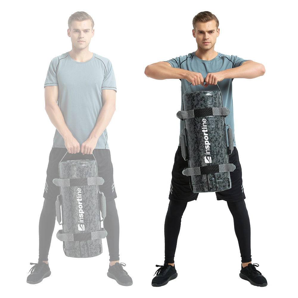 Posilovací vak s úchopy inSPORTline Fitbag Camu 20 kg - Obrázek 7