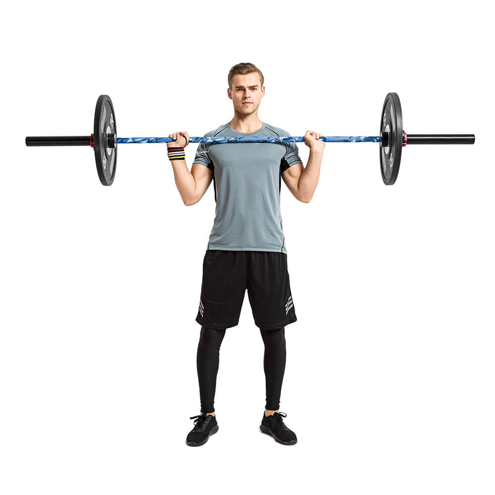 Vzpěračská tyč s ložisky inSPORTline OLYMPIC OB-86 PCWC 201cm/50mm 15kg, do 450kg, bez objímek (obrázek 3)