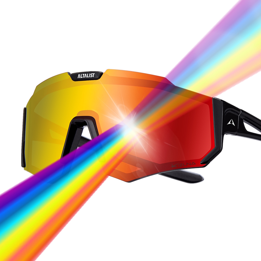 Dětské sluneční brýle Altalist Kizuna Kids bílá s oranžovými skly - Obrázek 6