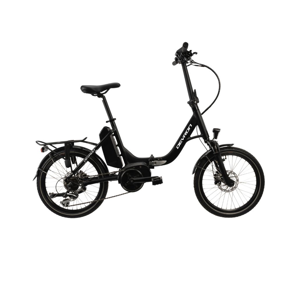 Skládací elektrokolo Devron 20126 20" - model 2025 18" Black