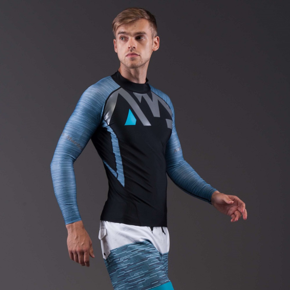 Pánské tričko pro vodní sporty Aqua Marina Division šedá S (obrázek 8)