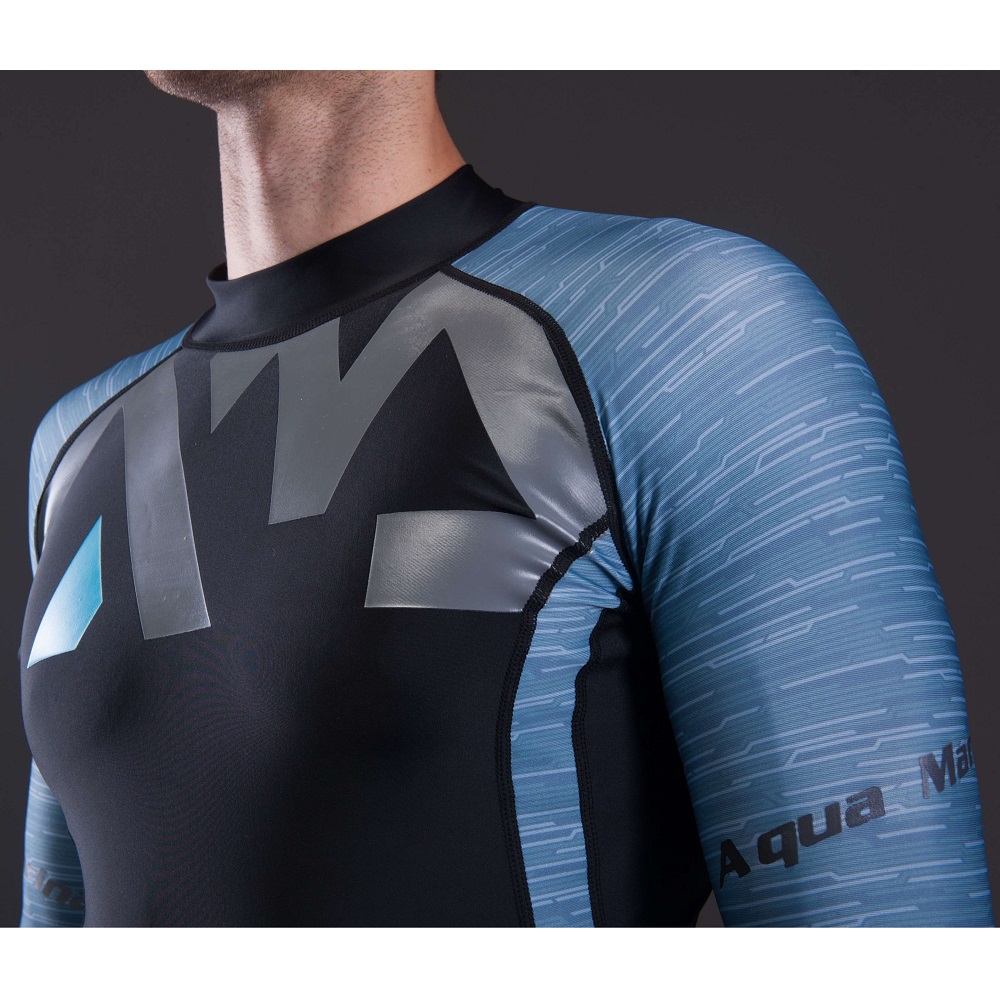 Pánské tričko pro vodní sporty Aqua Marina Division šedá S (obrázek 5)