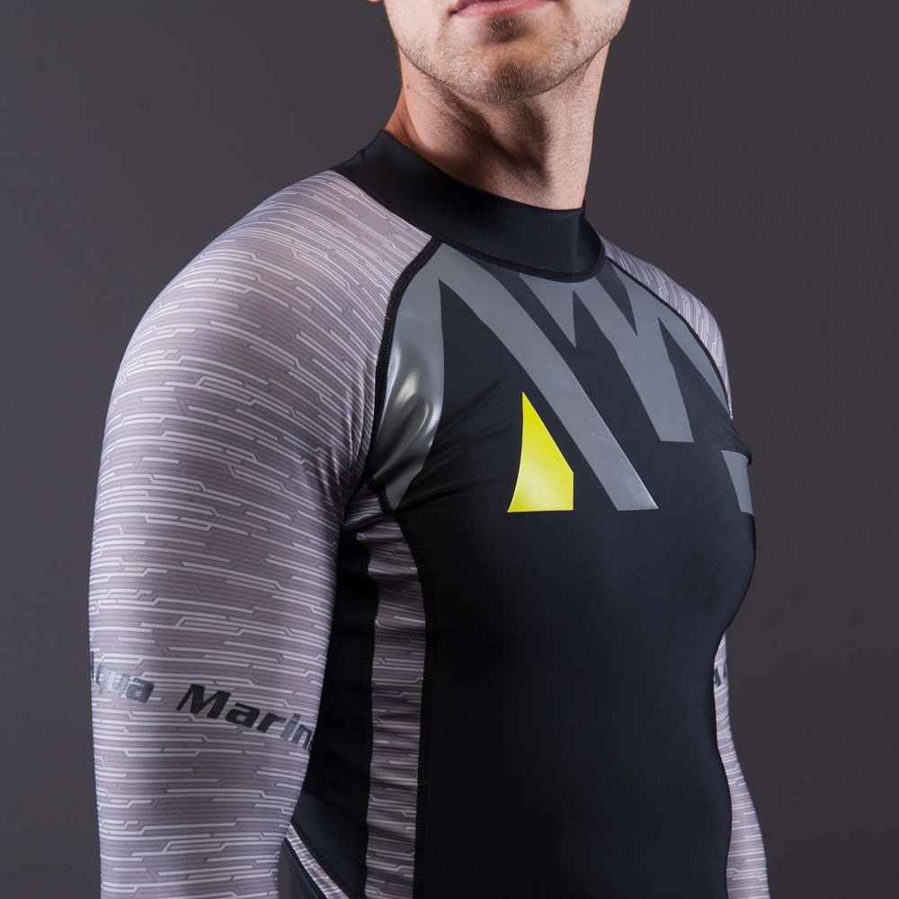 Pánské tričko pro vodní sporty Aqua Marina Division šedá S (obrázek 10)