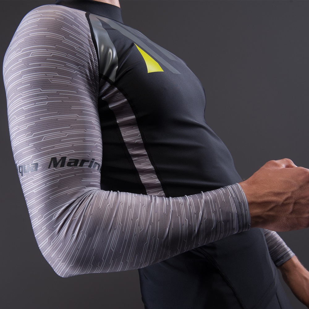 Pánské tričko pro vodní sporty Aqua Marina Division šedá S (obrázek 11)